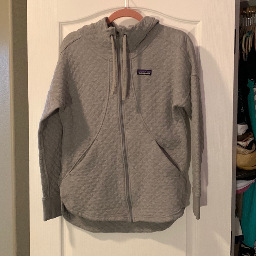 Quilted Patagonia hoodie